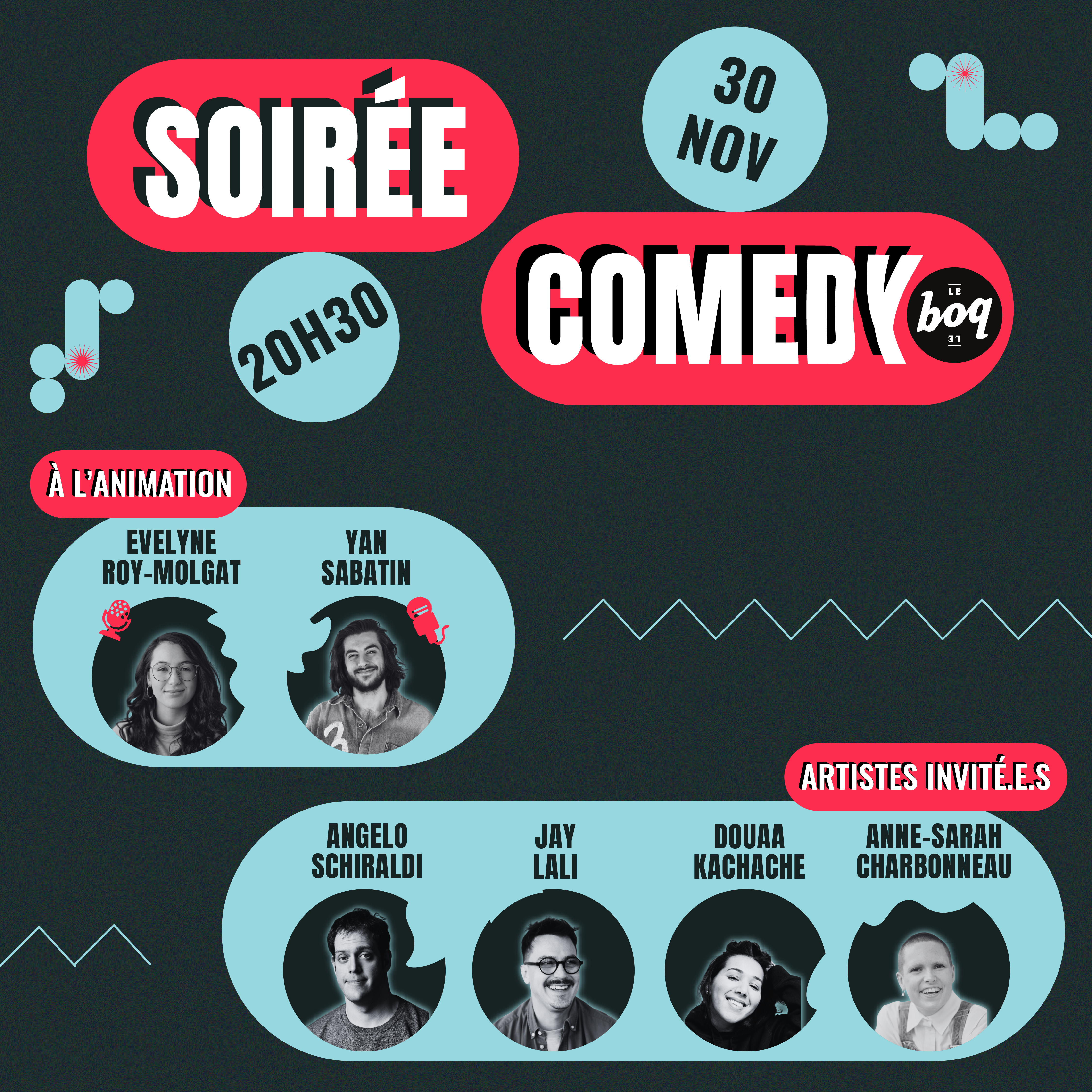 Soirée Comedy Boq — ÉD.3